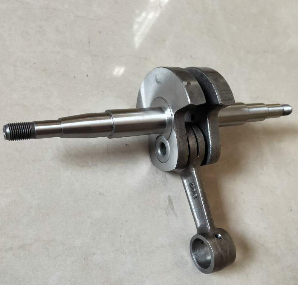 Outdoor power equipment crankshaft replacement part