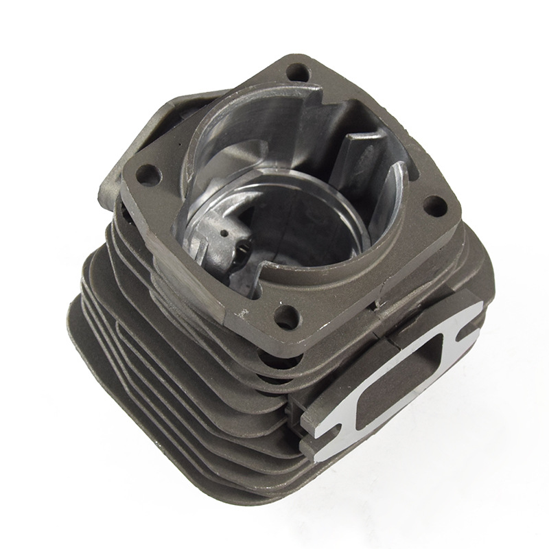 Inside view of gasoline chainsaw cylinder