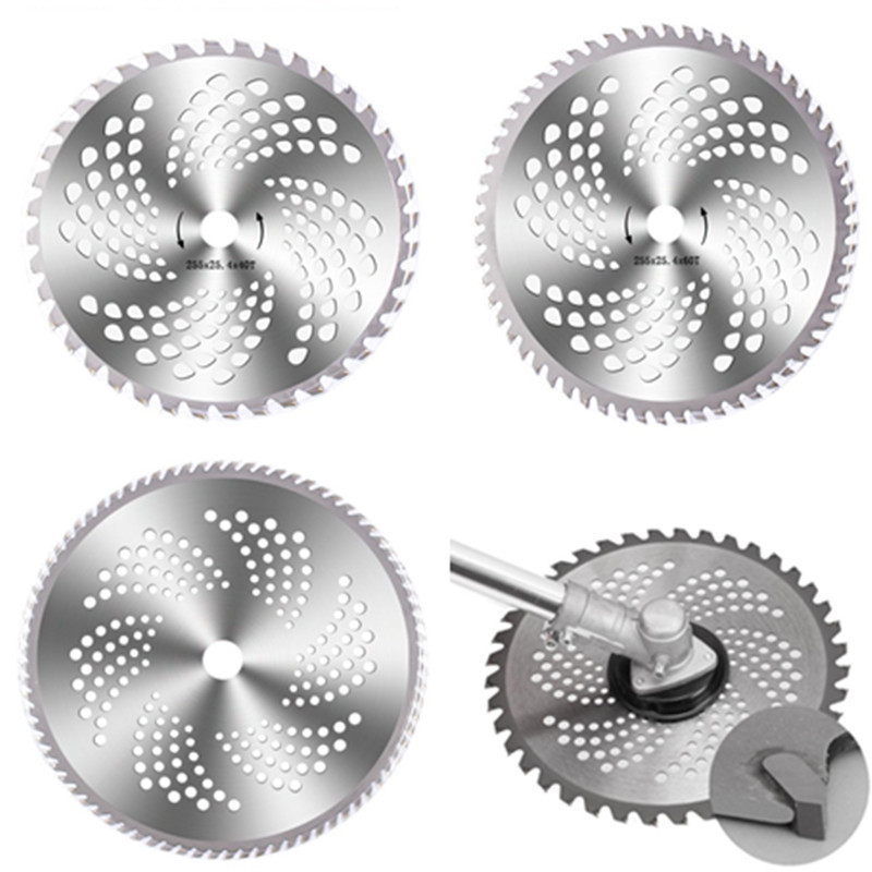 40T 60T 80T carbide alloy saw blade for brush cutters