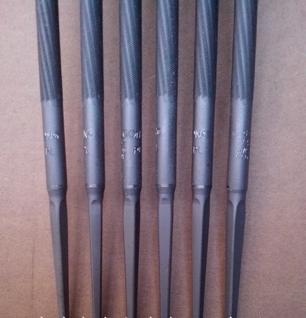 Professional steel round files for chainsaw chain sharpening