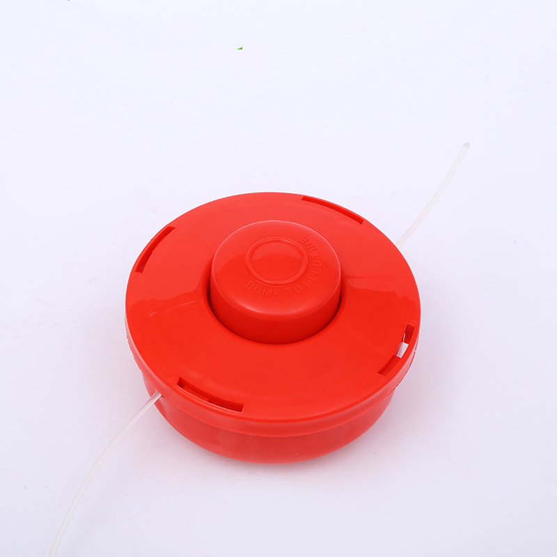 Red automatic line feed trimmer head