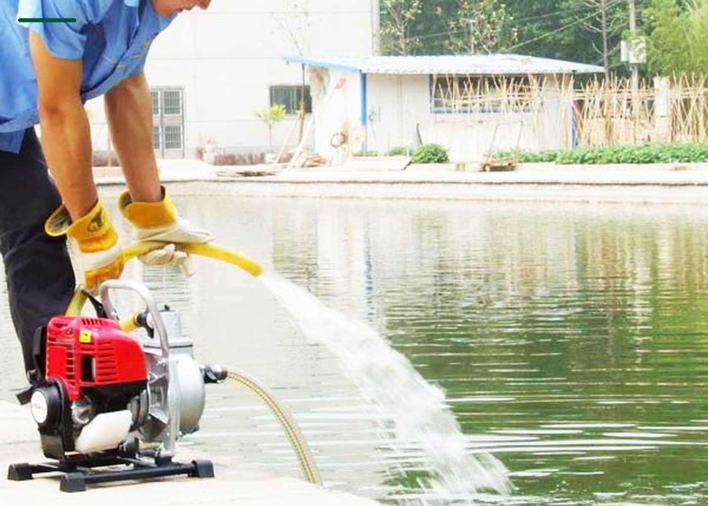 Gasoline water pumps